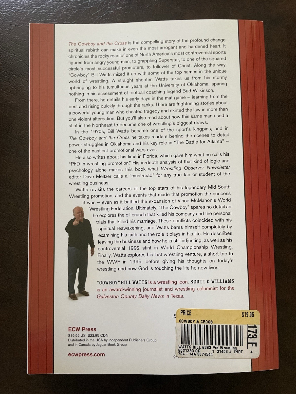 Bill Watts: Cowboy & The Cross; Dusty Rhodes: American Dream (2 book lot)