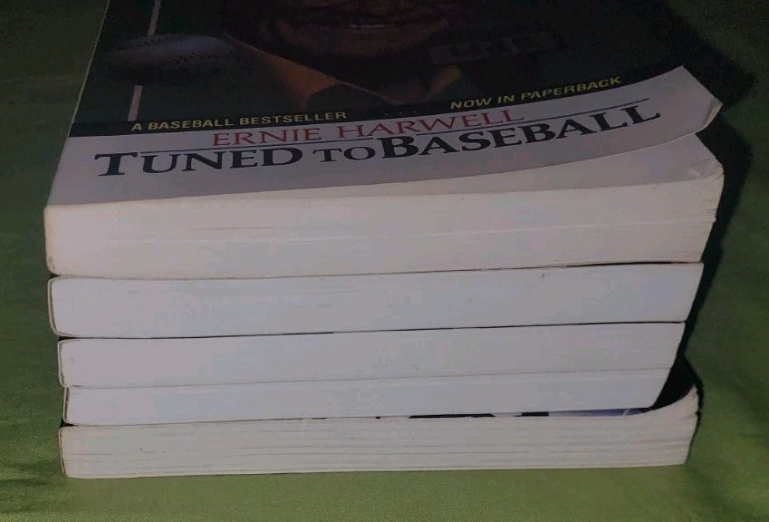 MLB Detroit Tigers Baseball Ernie Harwell Sparky Anderson Paperback Book Lot