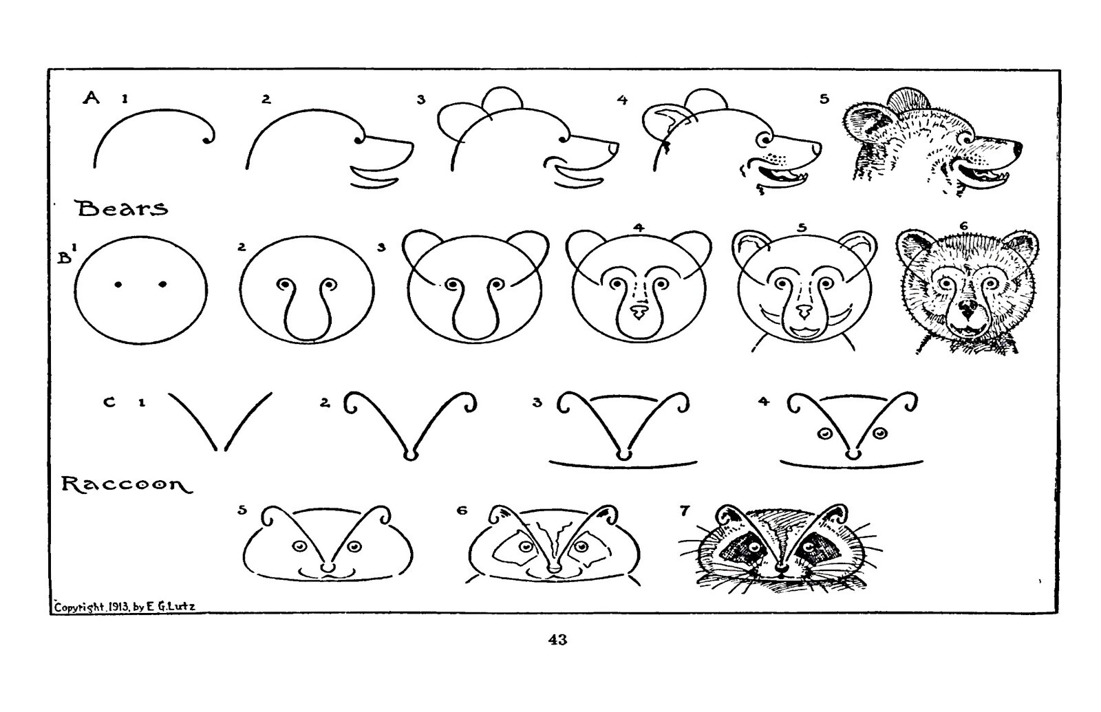 What To Draw And How To Draw It “1913” 76 Pages