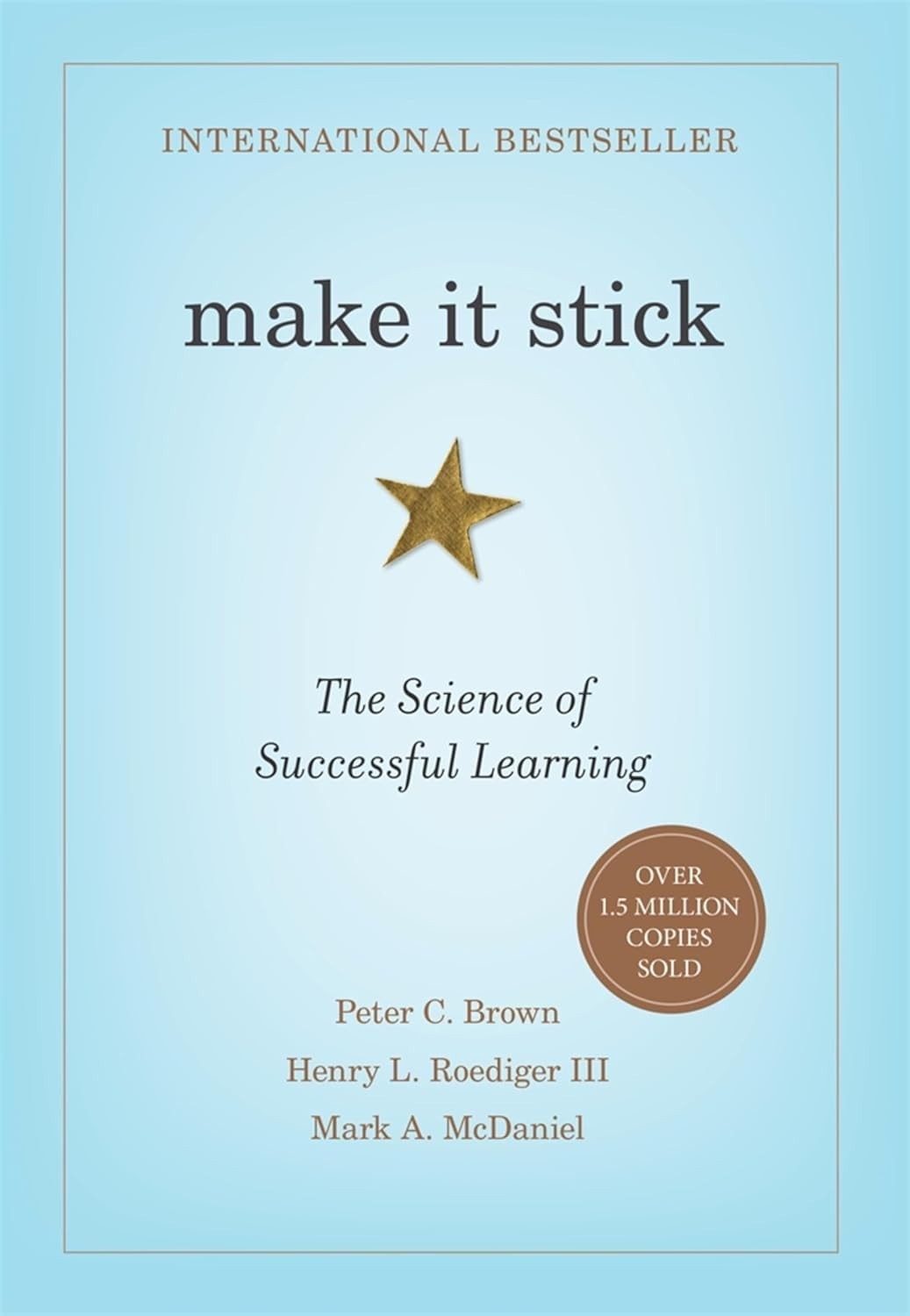 Make It Stick: The Science of – Paperback, by Peter C. Brown free shipping Eng