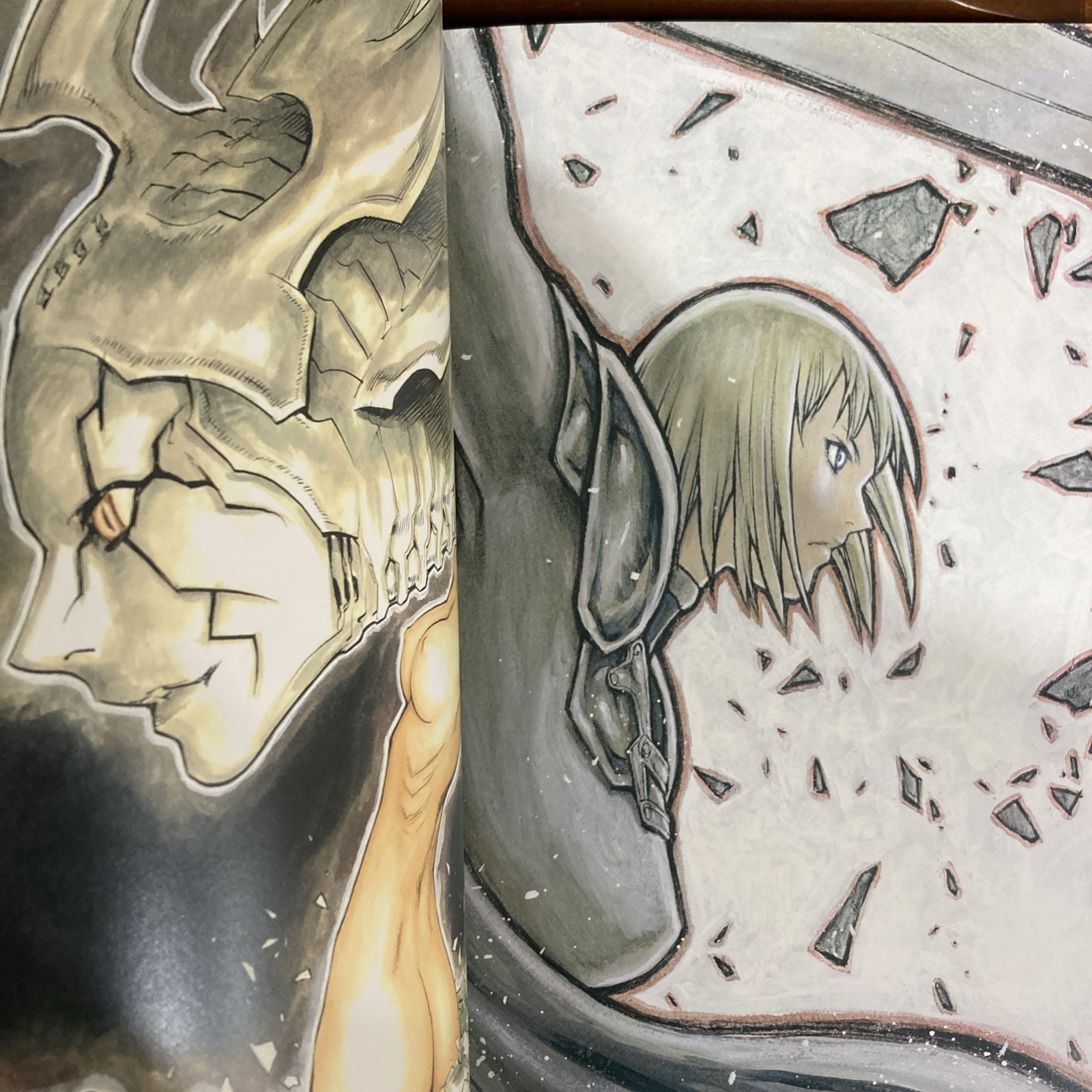 CLAYMORE Art Book Memorabilia Norihiro Yagi Illustration