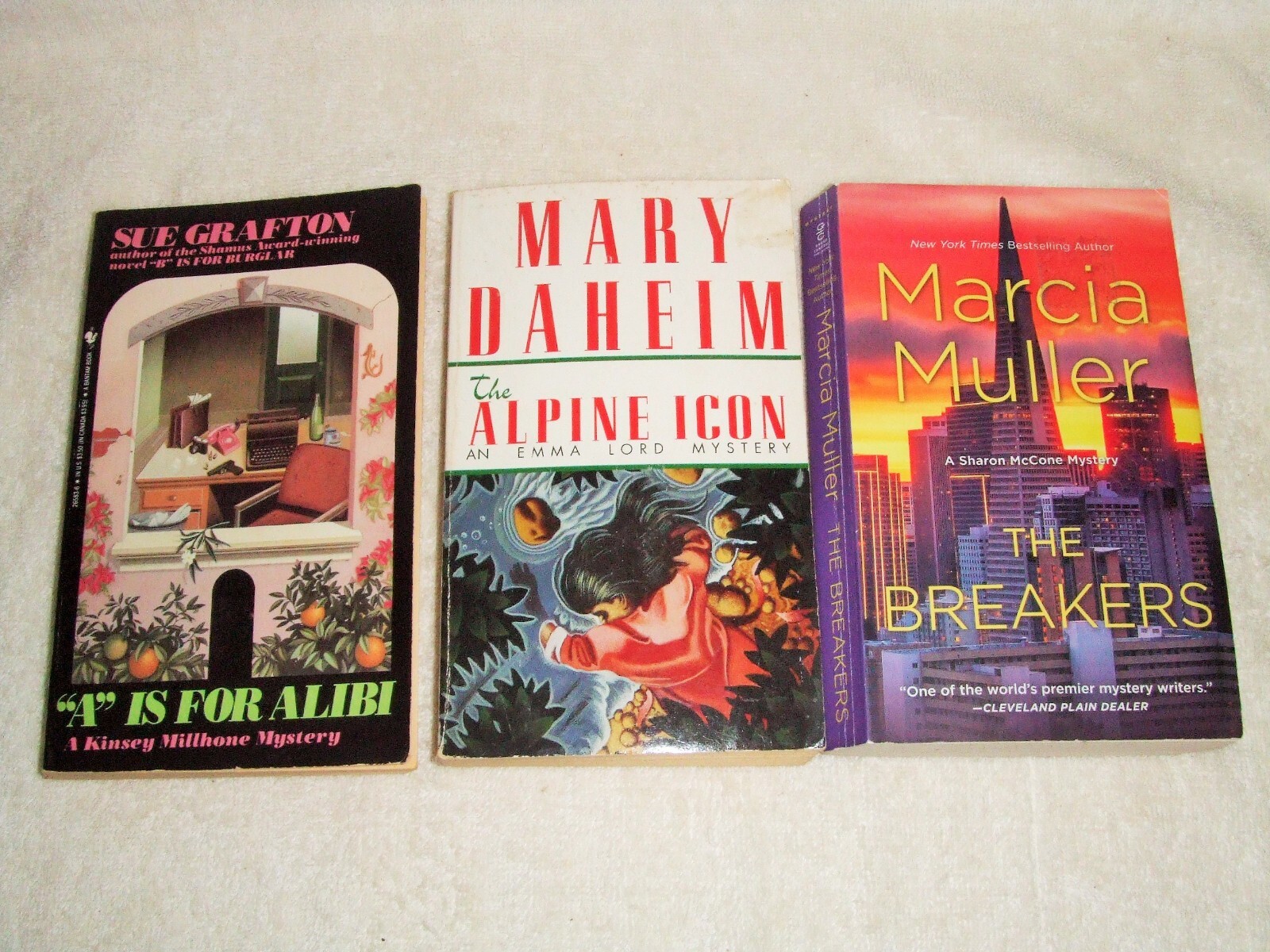 Lot Of 8 Assorted Cozy Mysteries ~ Mixed Authors ~ Used Paperbacks ~ j