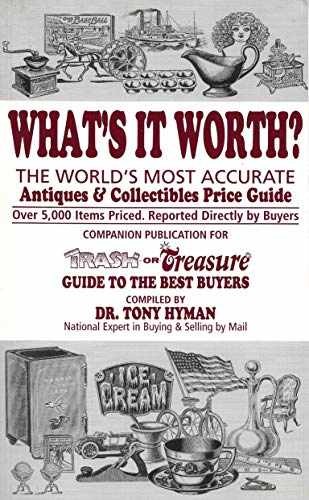 What’s It Worth? Antiques & Collectibles – Paperback, by Tony Hyman – Very Good