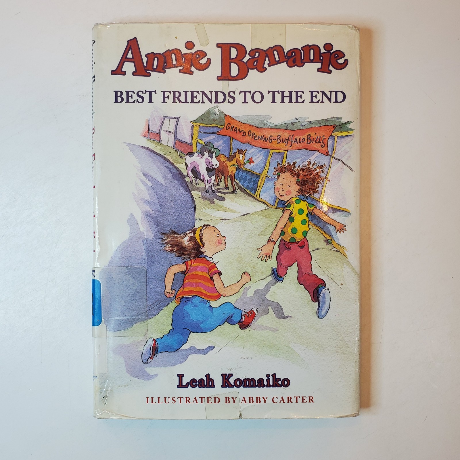 SIGNED Annie Bananie HC Leah Komaiko Best Friends To The End Abby Carter Library