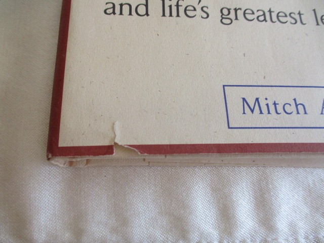 Tuesdays with Morrie: An Old Man, a Young Man, and Life’s Greatest Lesson SIGNED