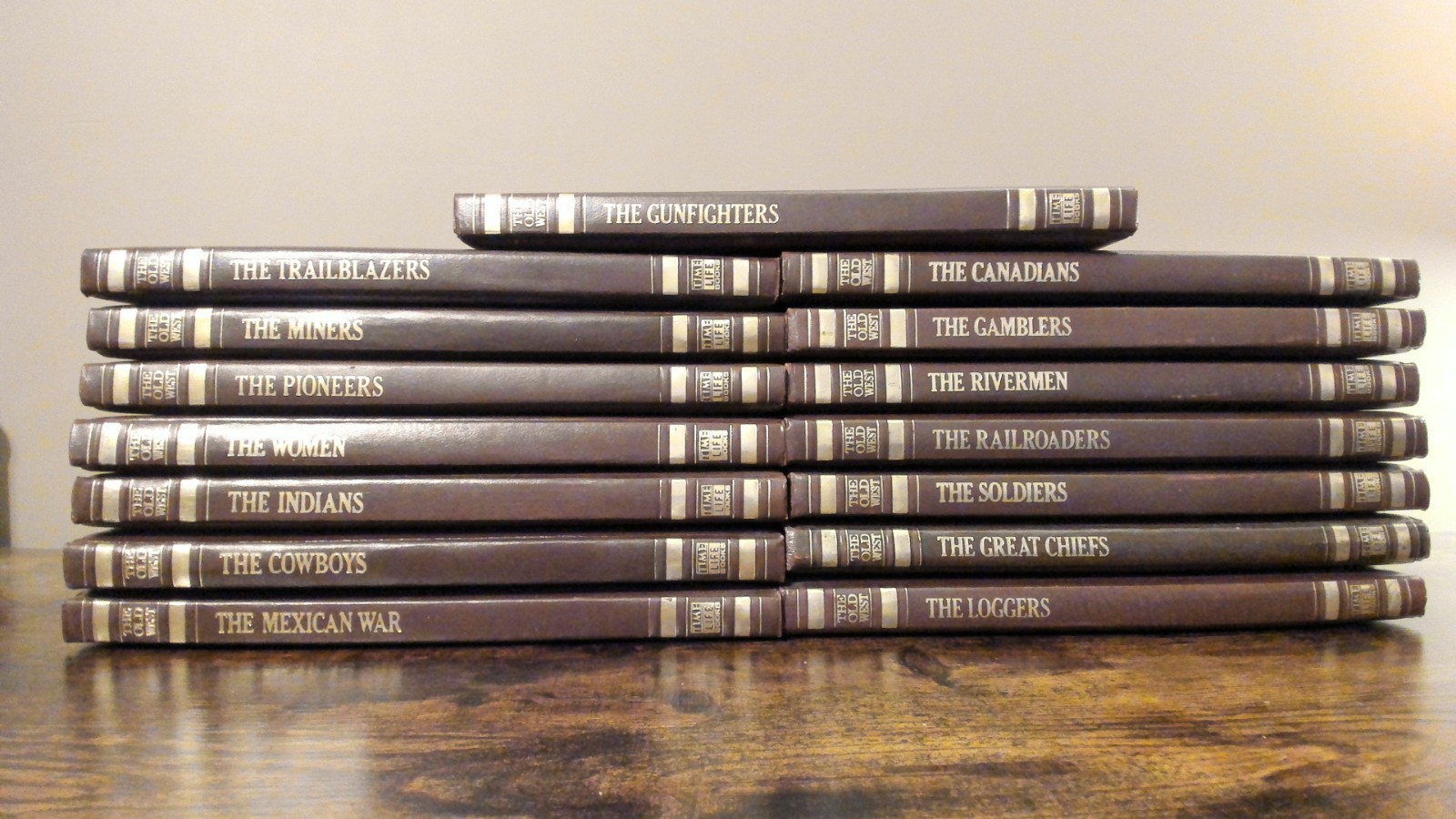 Lot of 15 Time Life Series THE OLD WEST Leatherette Hardcovers – FAST SHIP