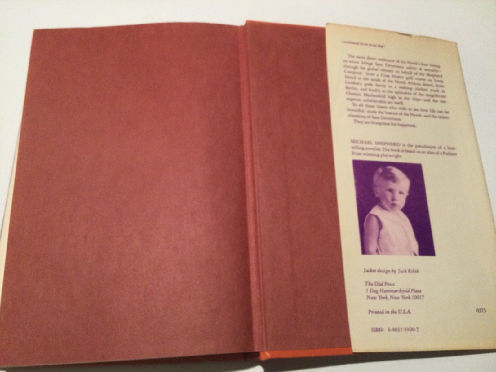 1st printing -The Road to Gandolfo by Michael Shepherd HC 1975 VG-1 DC as shown