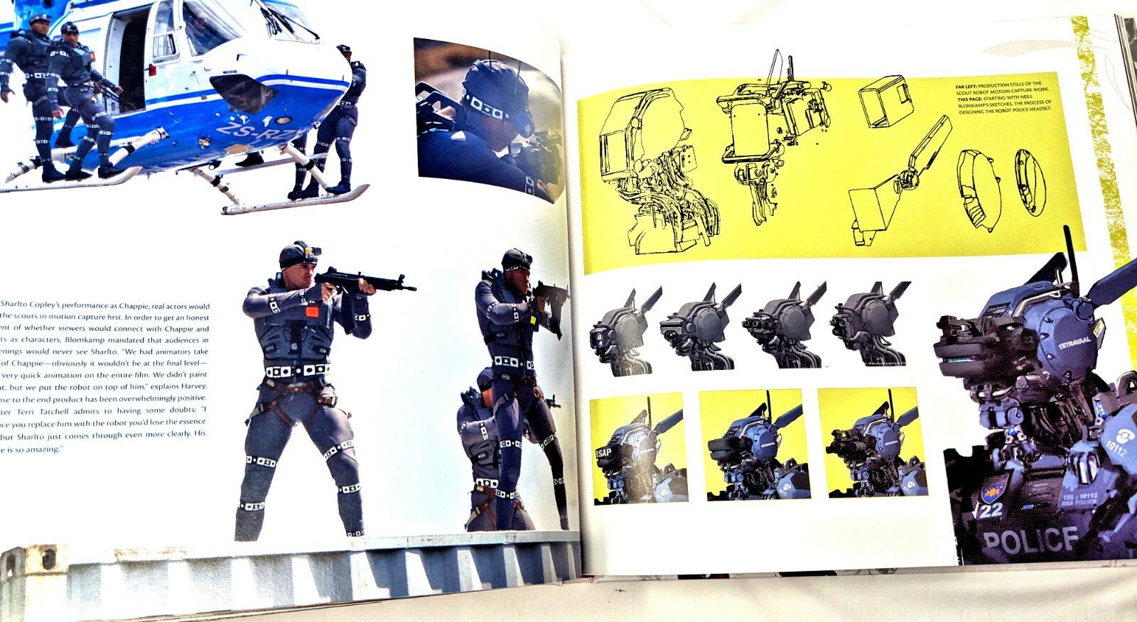 Chappie ~ The Art of the Movie LIKE NEW & SEALED