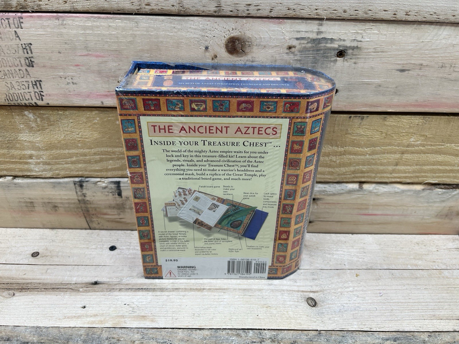 Treasure Chests, The Ancient Aztecs by Fiona MacDonald 1996 SEALED