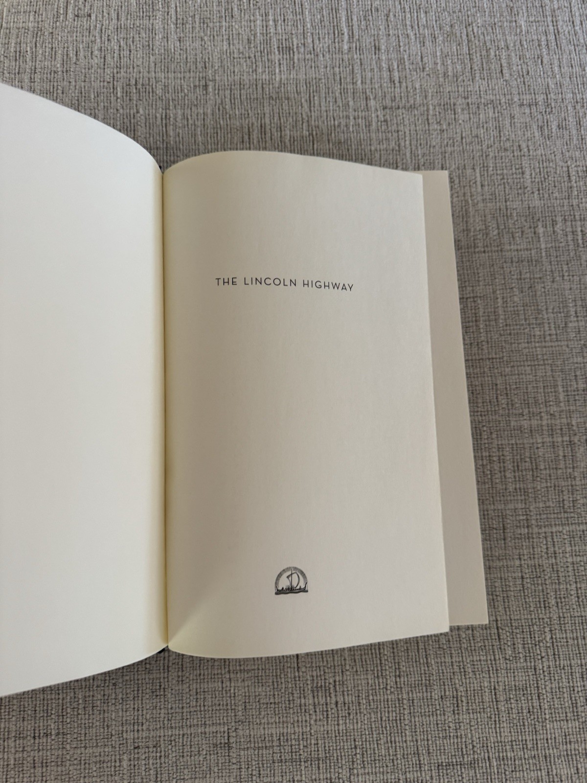 The Lincoln Highway Amor Towles HC DJ 2021 Excellent Condition Novel