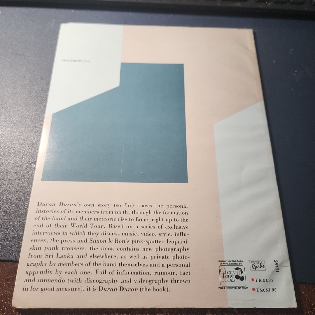 Duran Duran : Their Story by Kaspar De Graaf and Malcolm Garrett (1984, Trade…
