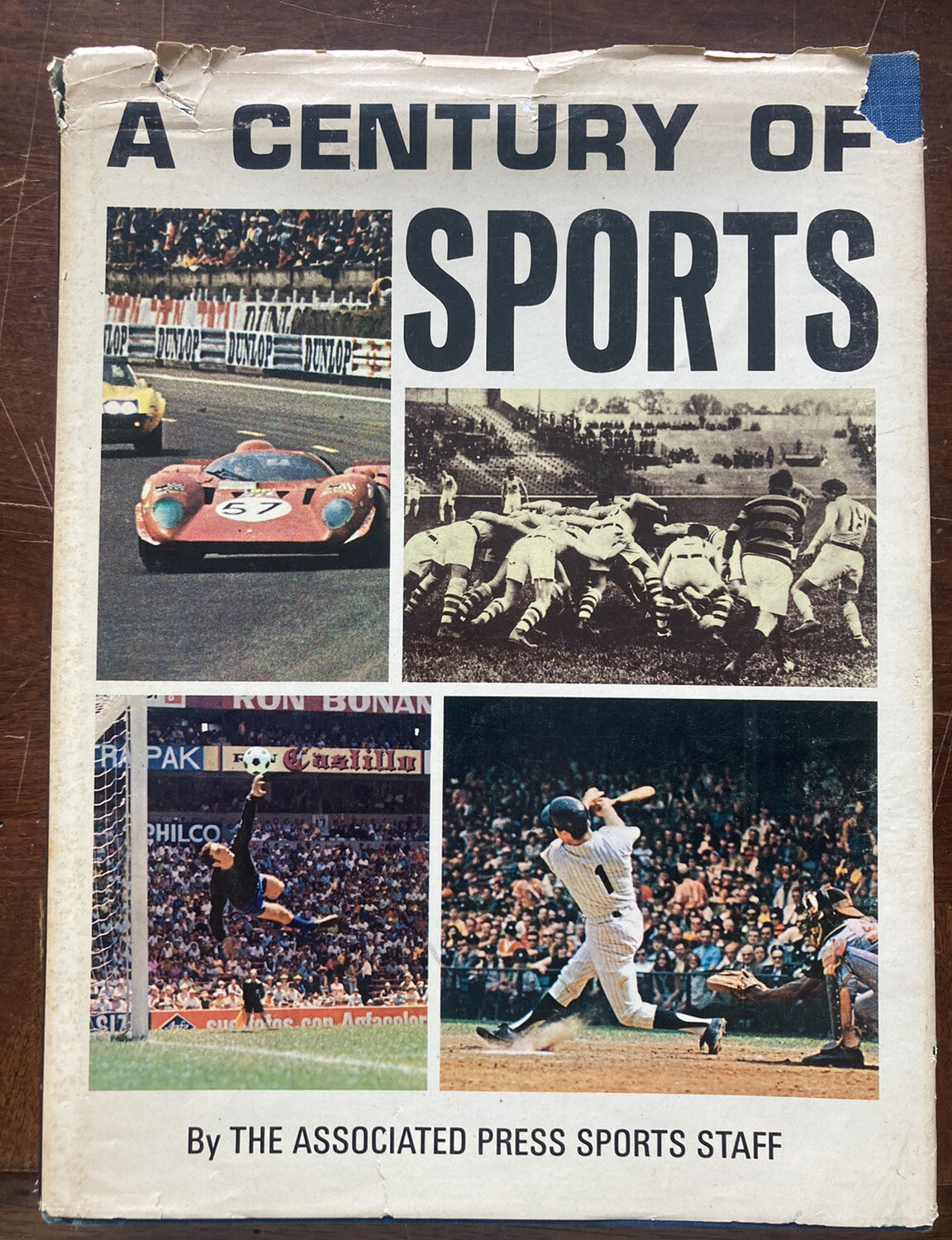 A Century Of Sports 1971 Jumbo Hardcover 434 Pages The Associated Press