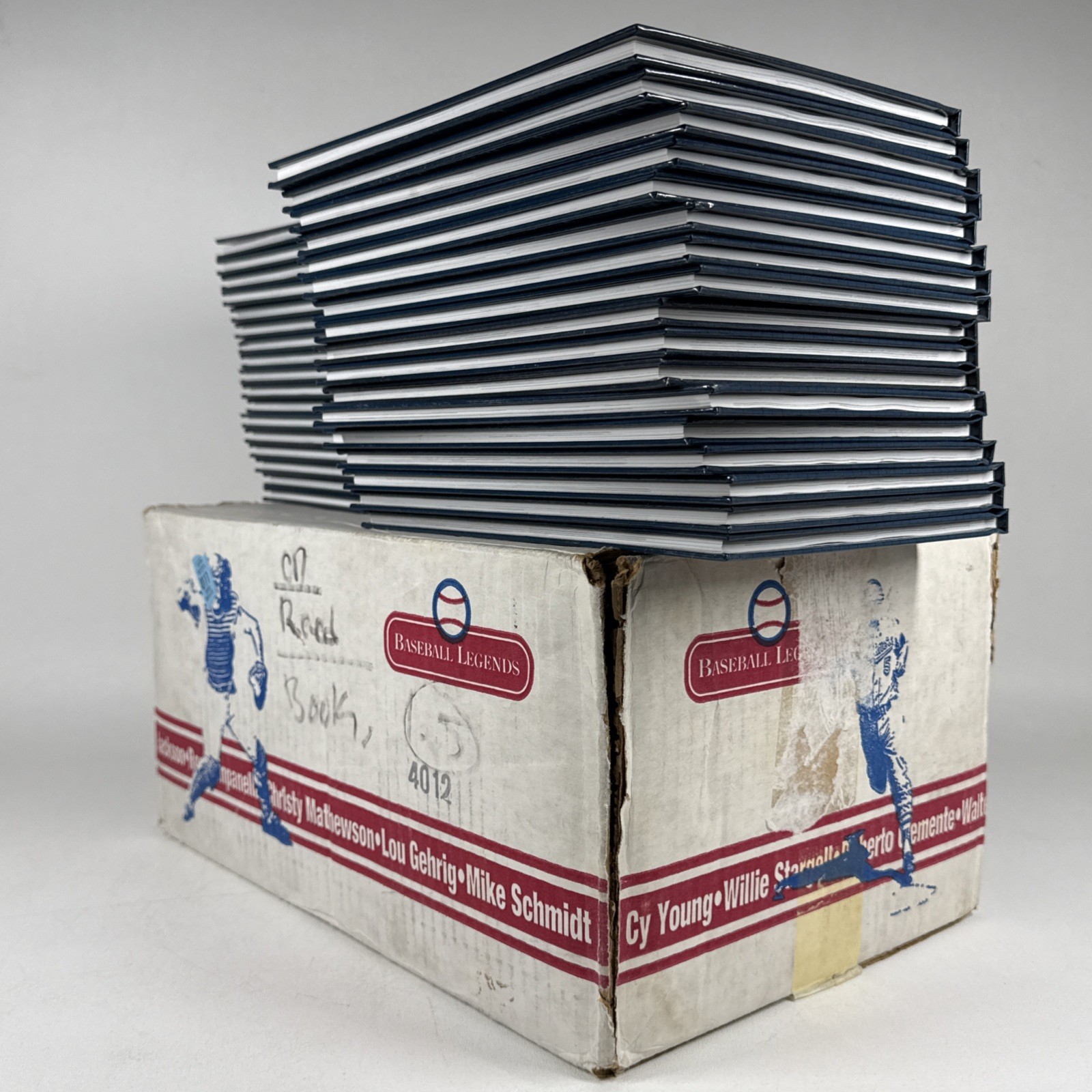 Baseball Legends Chelsea House Complete 34 Volume Set with ORIGINAL BOX MLB