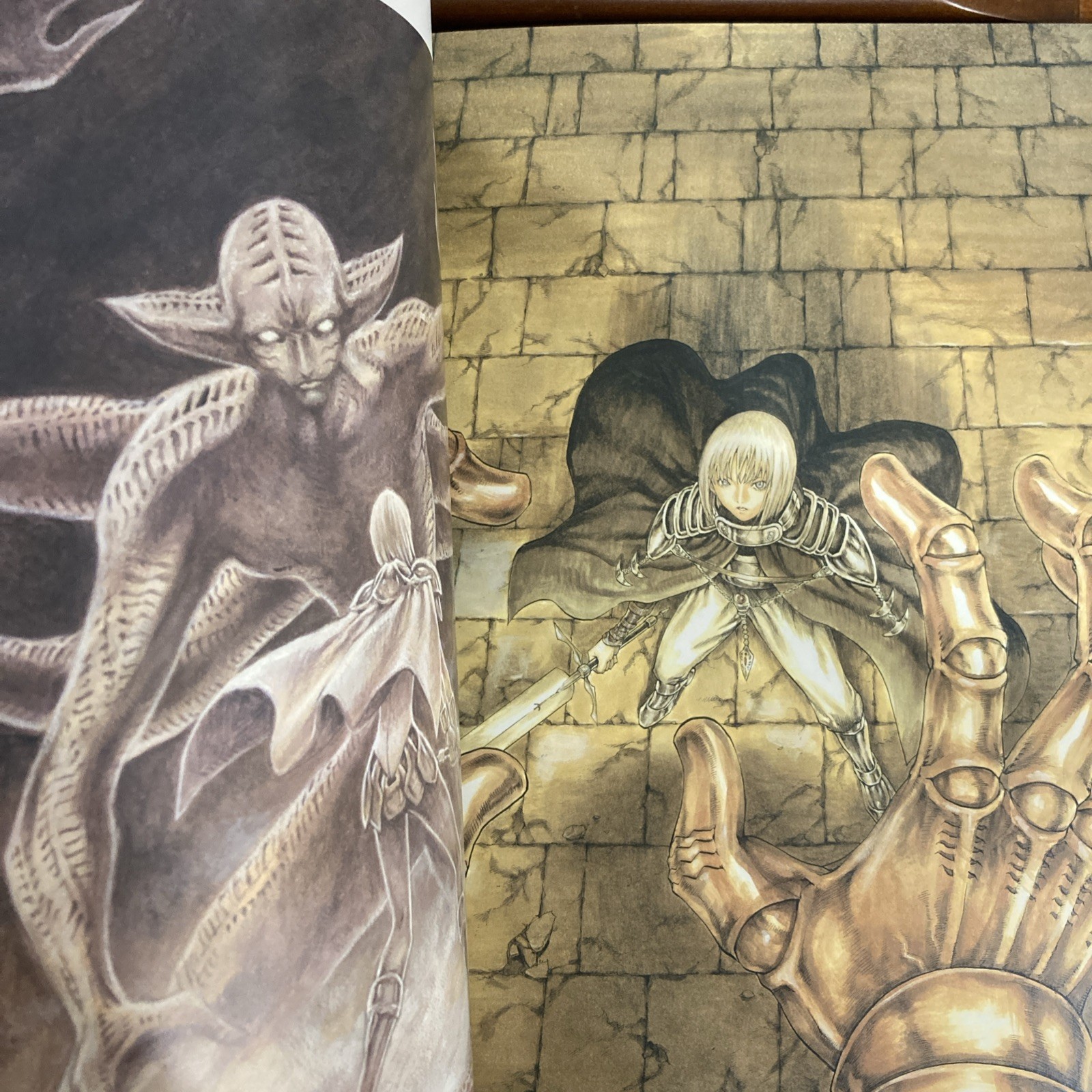 CLAYMORE Art Book Memorabilia Norihiro Yagi Illustration