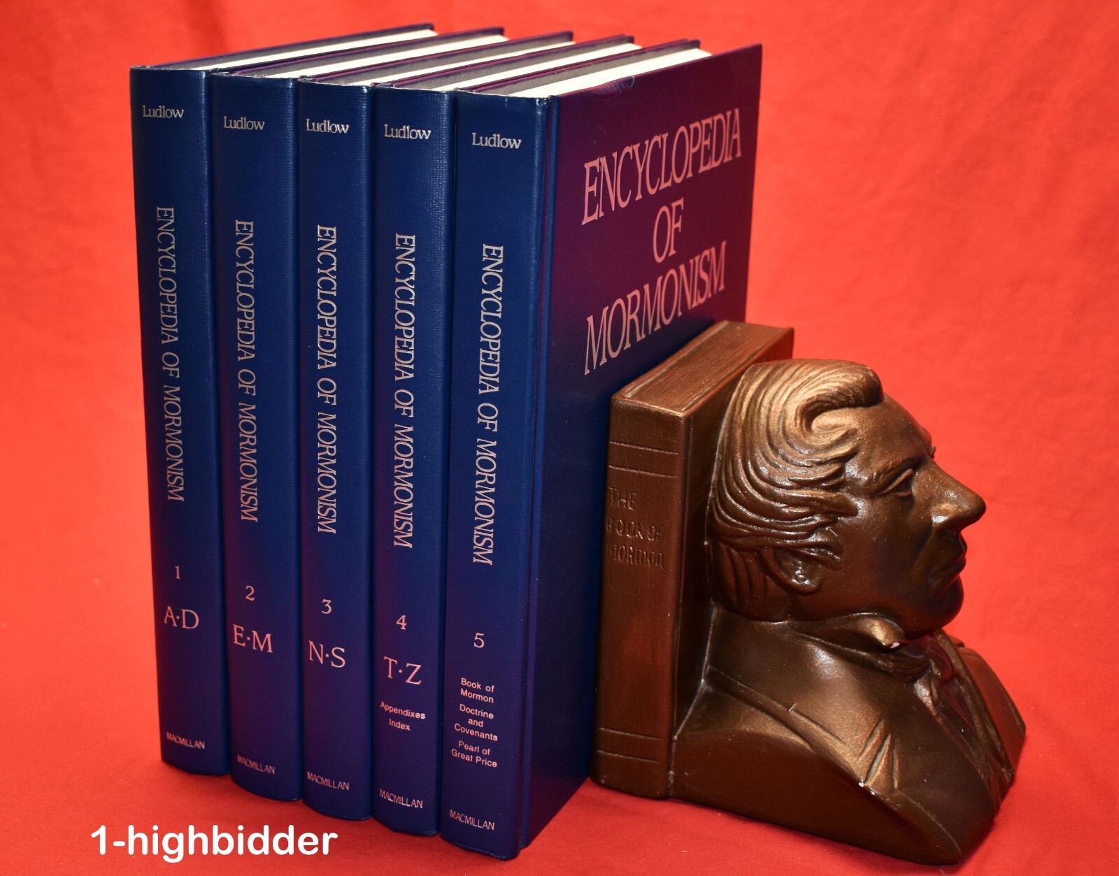Encyclopedia of Mormonism Complete Set Volume 1-5 Daniel H. Ludlow Mormon LDS