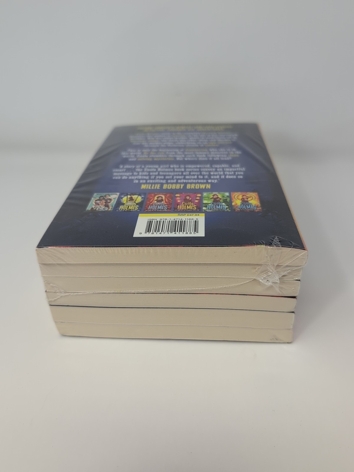 Enola Holmes Mystery Series 6 Books Collection Boxset Nancy Springer NEW Paprbck