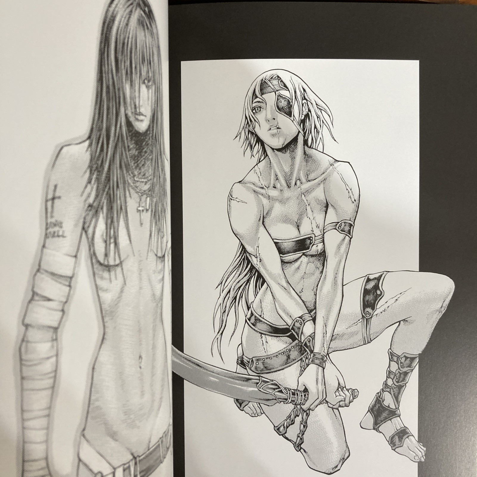 CLAYMORE Art Book Memorabilia Norihiro Yagi Illustration