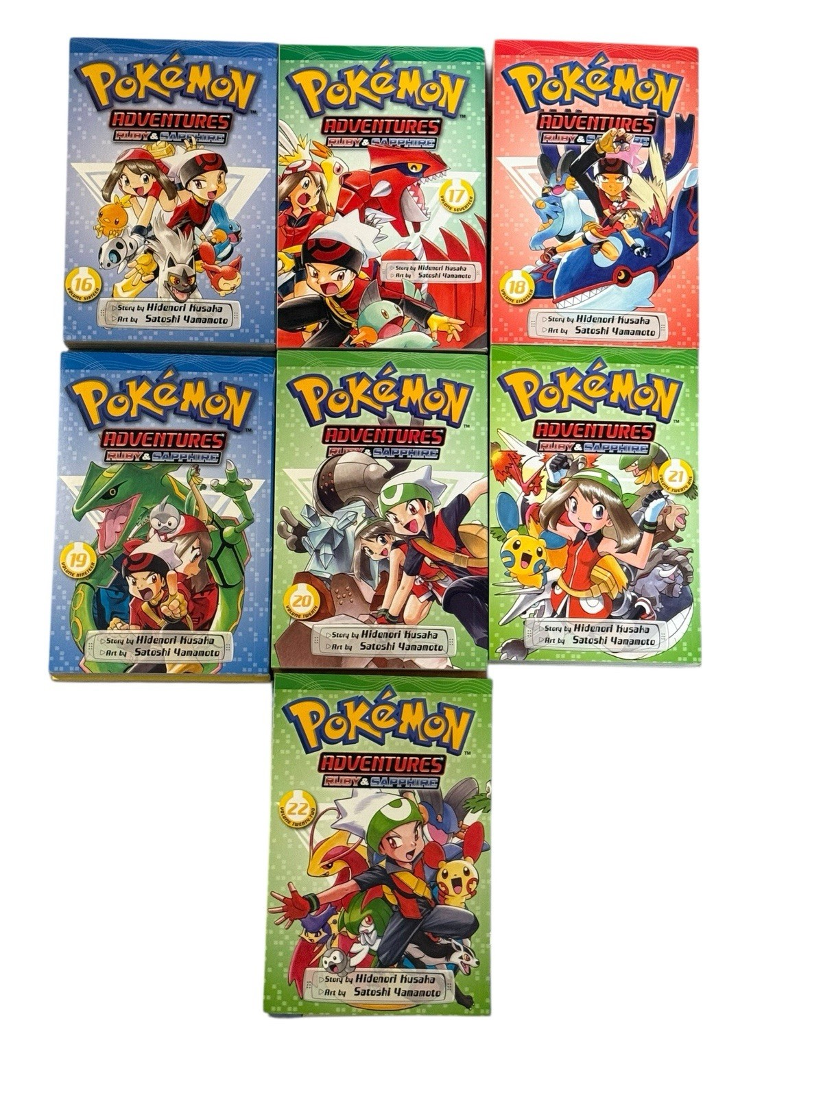 Pokemon Adventures Manga Vol 1-22 + 28,29 VIZ Media Kusaka Yamamoto
