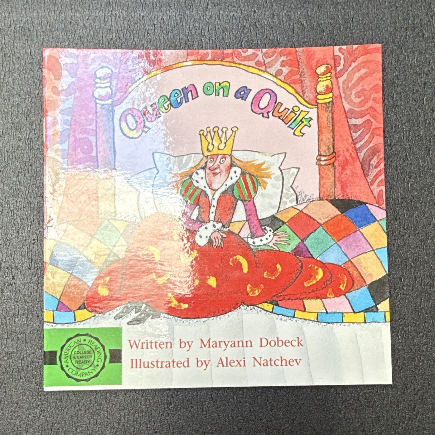 Modern Curriculum Press Queen on a Quilt Ready Readers Paperback Illus Ages 4-8