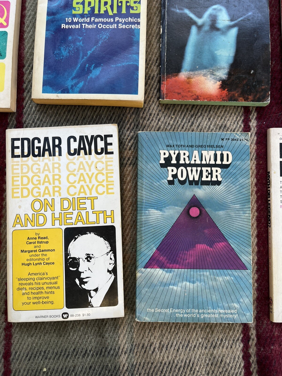 Esp, Psychic Powers, Telepathy, Paranormal Book Lot