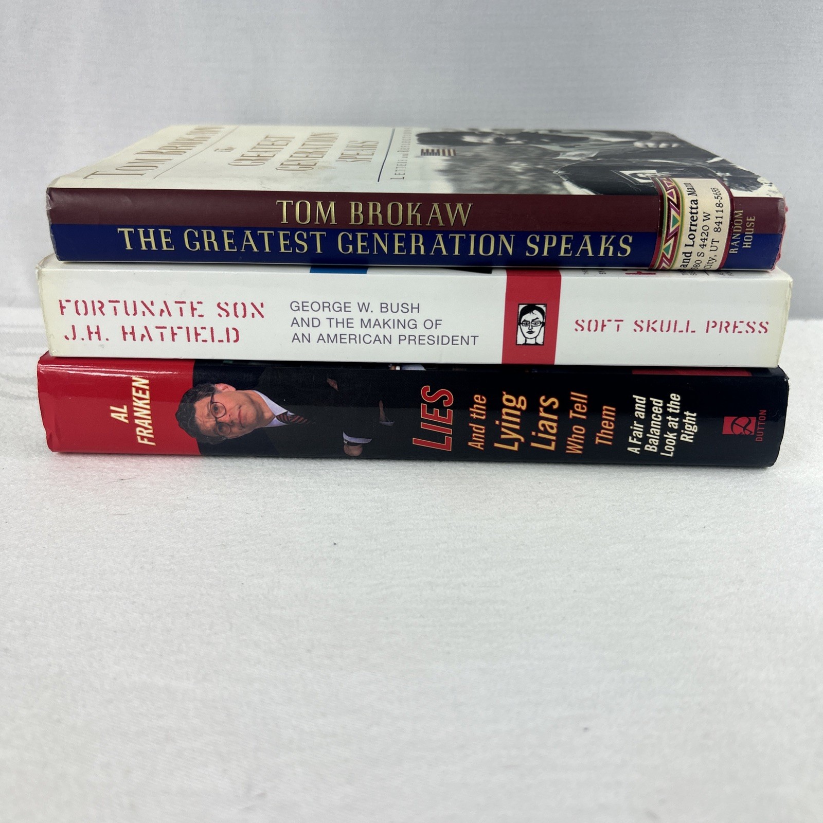 3 Books Lot Numerous Authors And Titles
