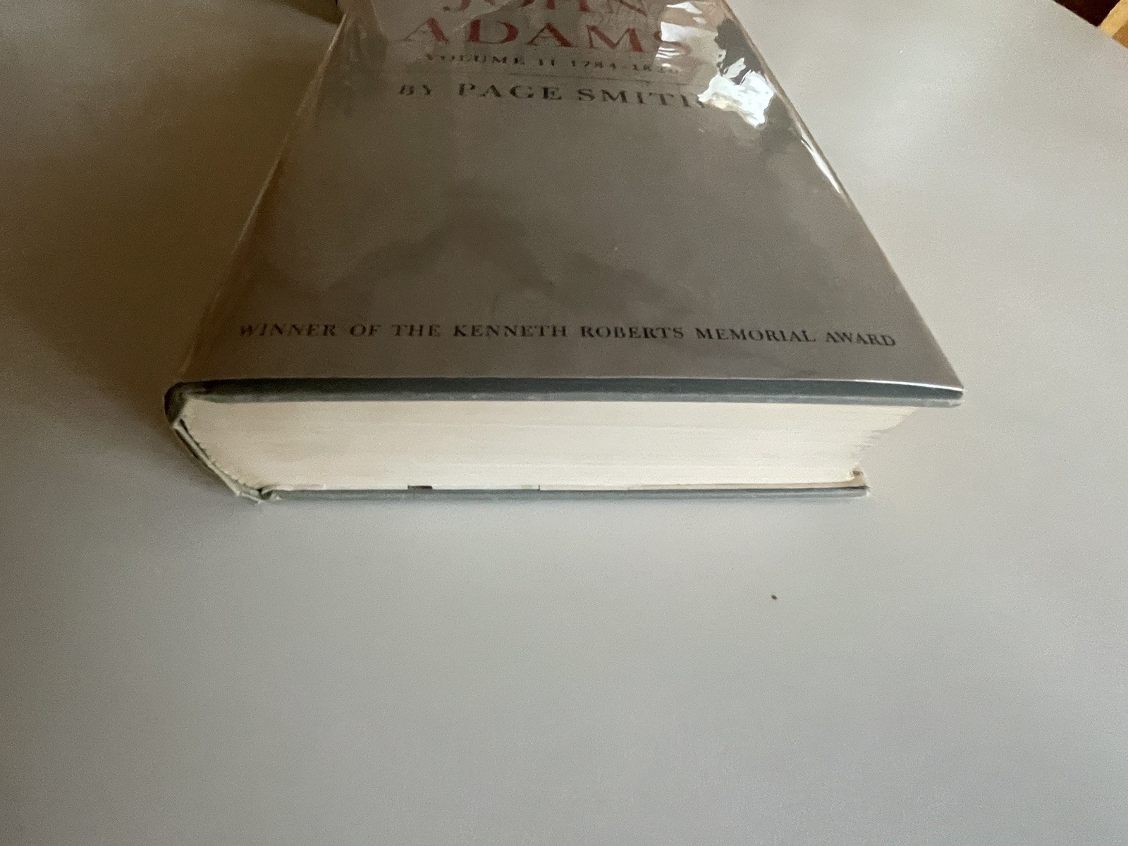 John Adams Volumes 1 & 2 – Page Smith – HC VG DJ Fair – Clean Copies – See notes