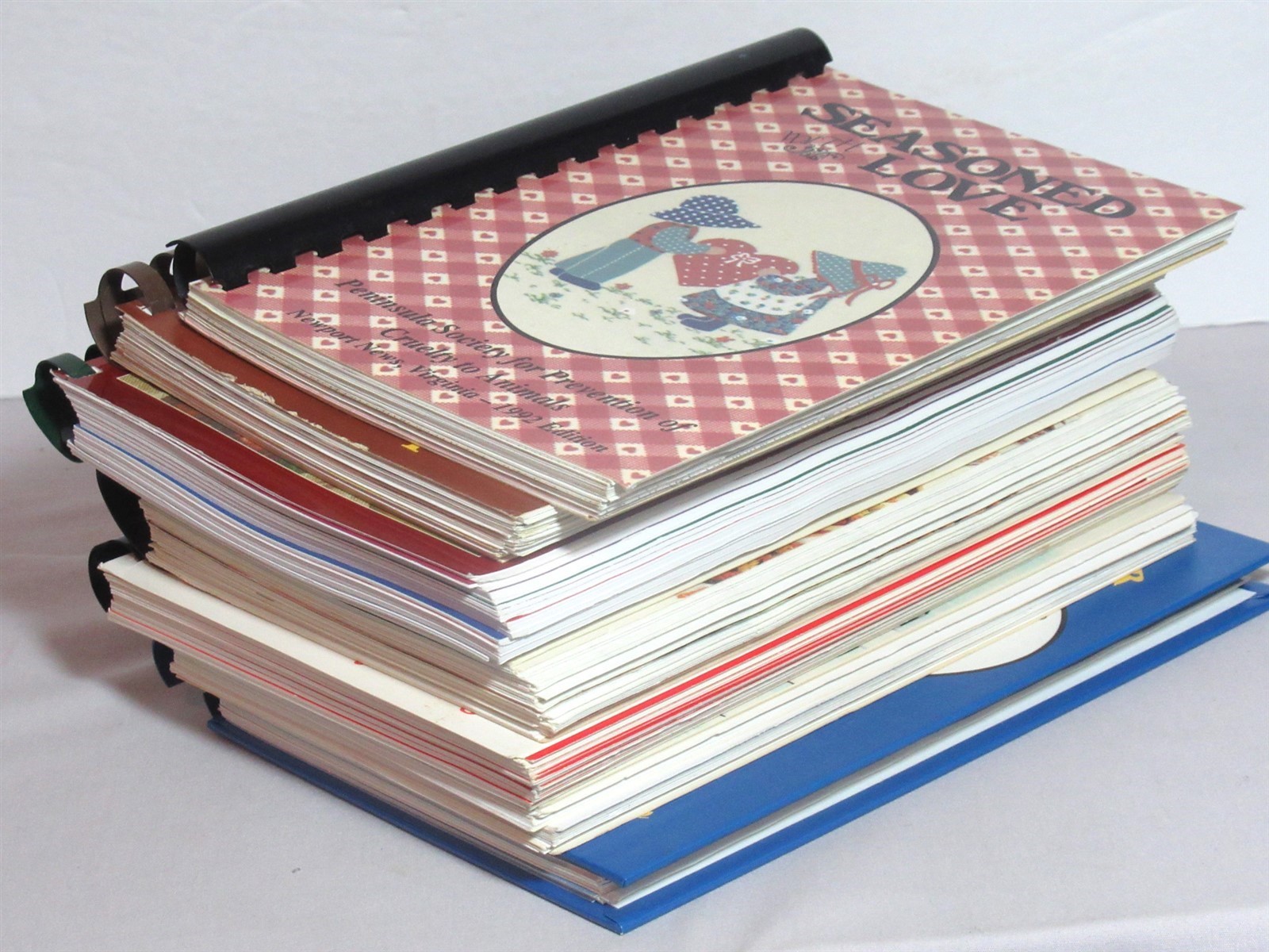 Lot 7 Vtg Community Charity Museum Spiral Cookbooks Cherished Recipes