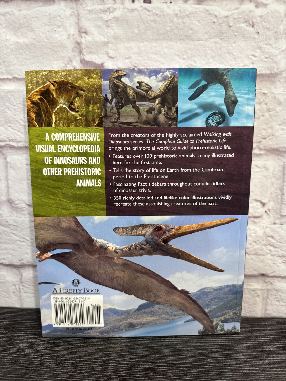THE COMPLETE GUIDE TO PREHISTORIC LIFE By Tim Haines & Paul Chambers LNEW