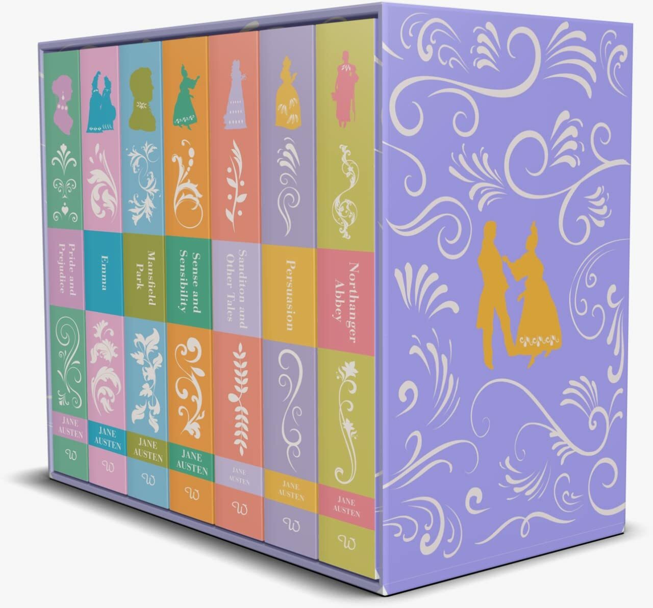Jane Austen The Complete 7 Books Hardcover Clothbound Books Boxed Set NEW 2021