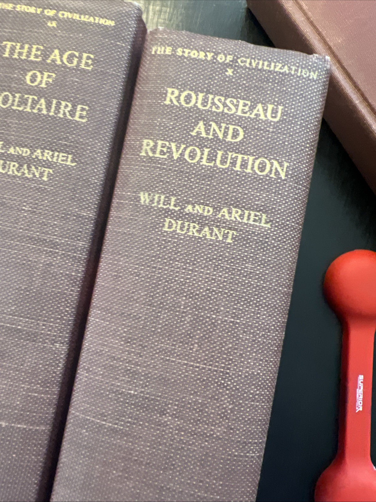 The Story Of Civilization – Will Durant (RED) PICK YOUR TITLE