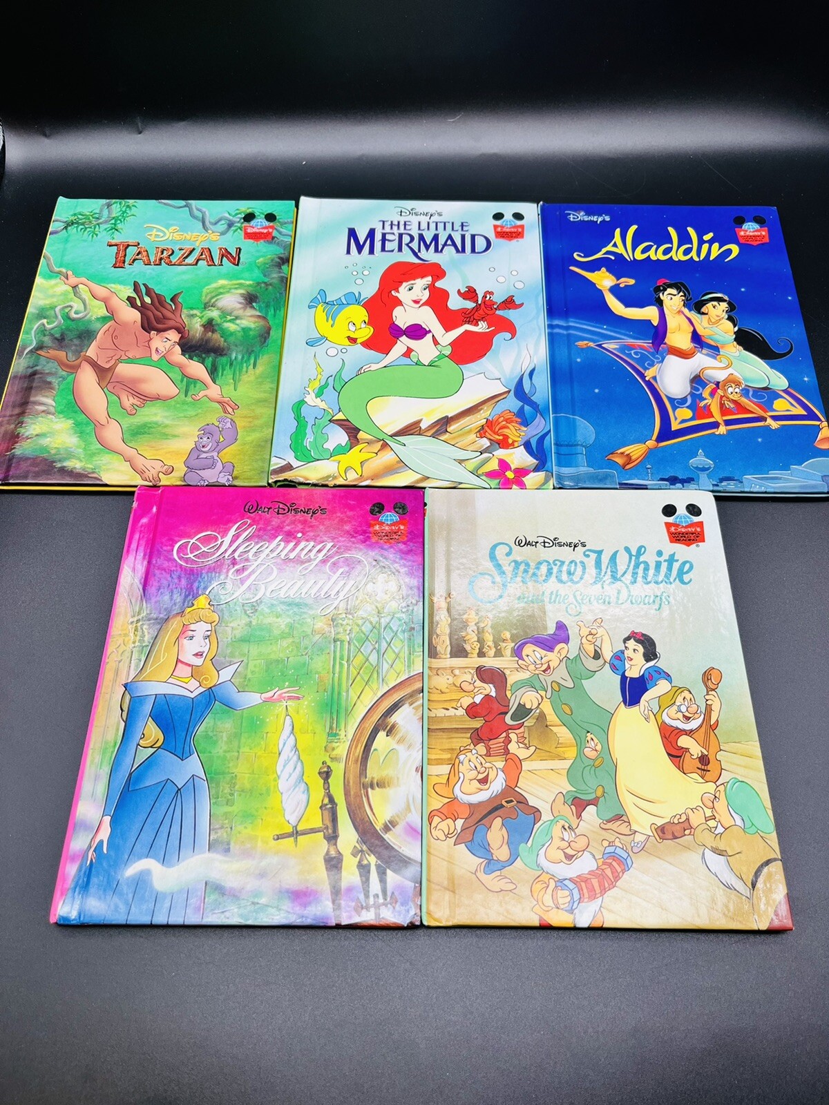 Lot 15 Disney Wonderful World Of Reading Books Hardcover 1990’s- 2000’s Pixar