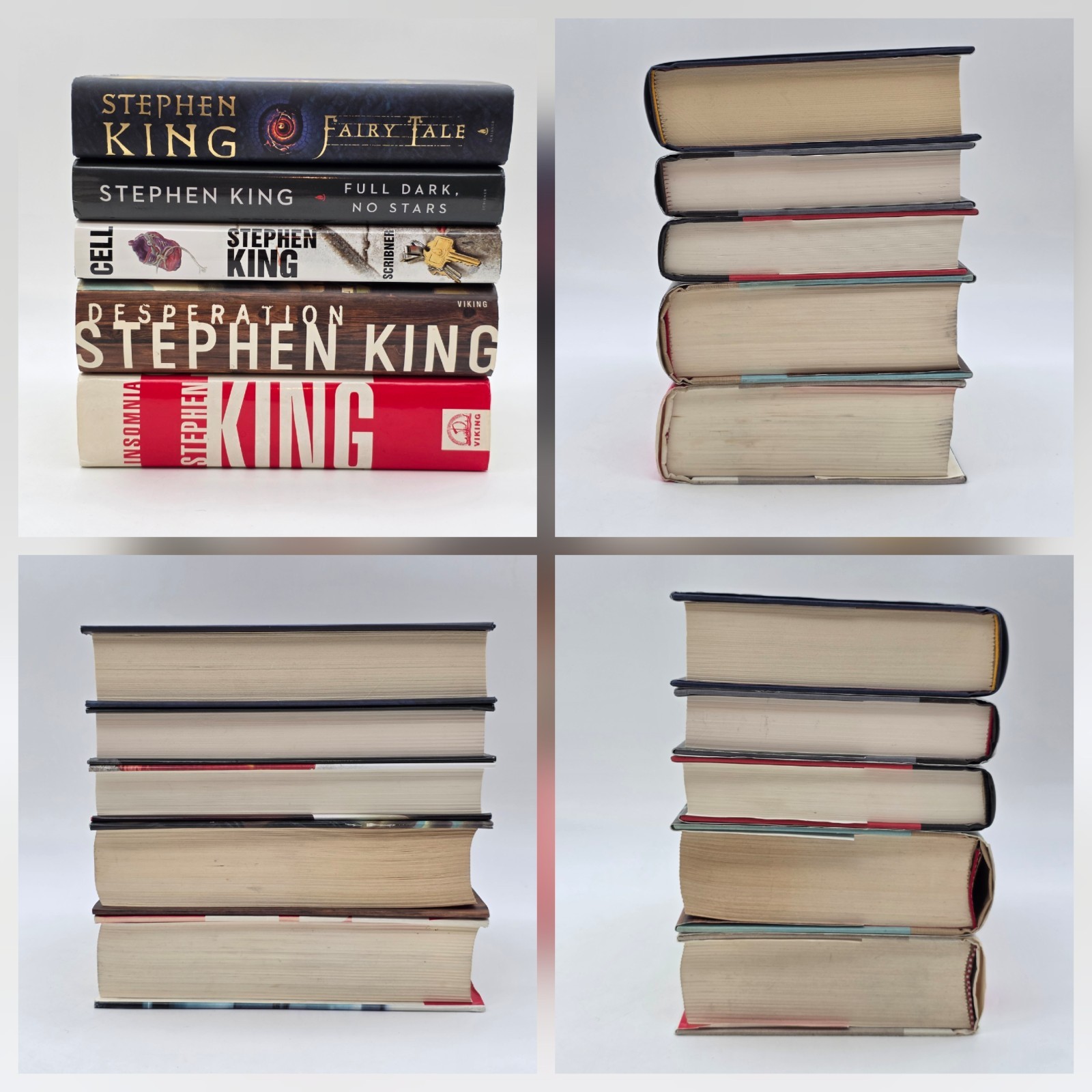 Stephen King LOT of 11 Books HC DJ 9 1st Editions Multiple Titles 1980’s-2000’s