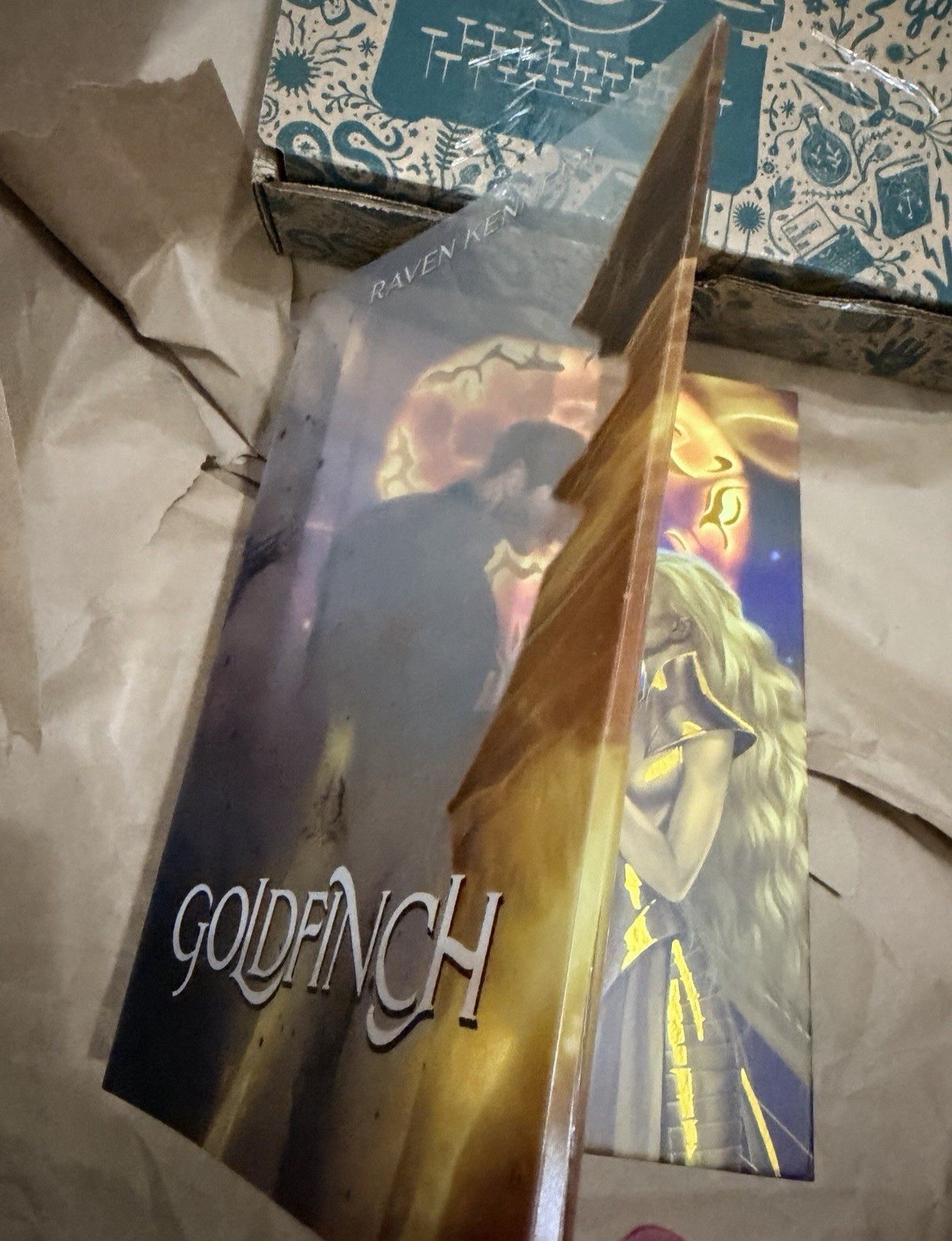 Goldfinch SIGNED Raven Kennedy The Plated Prisoner series Exclusive Luxe Edition