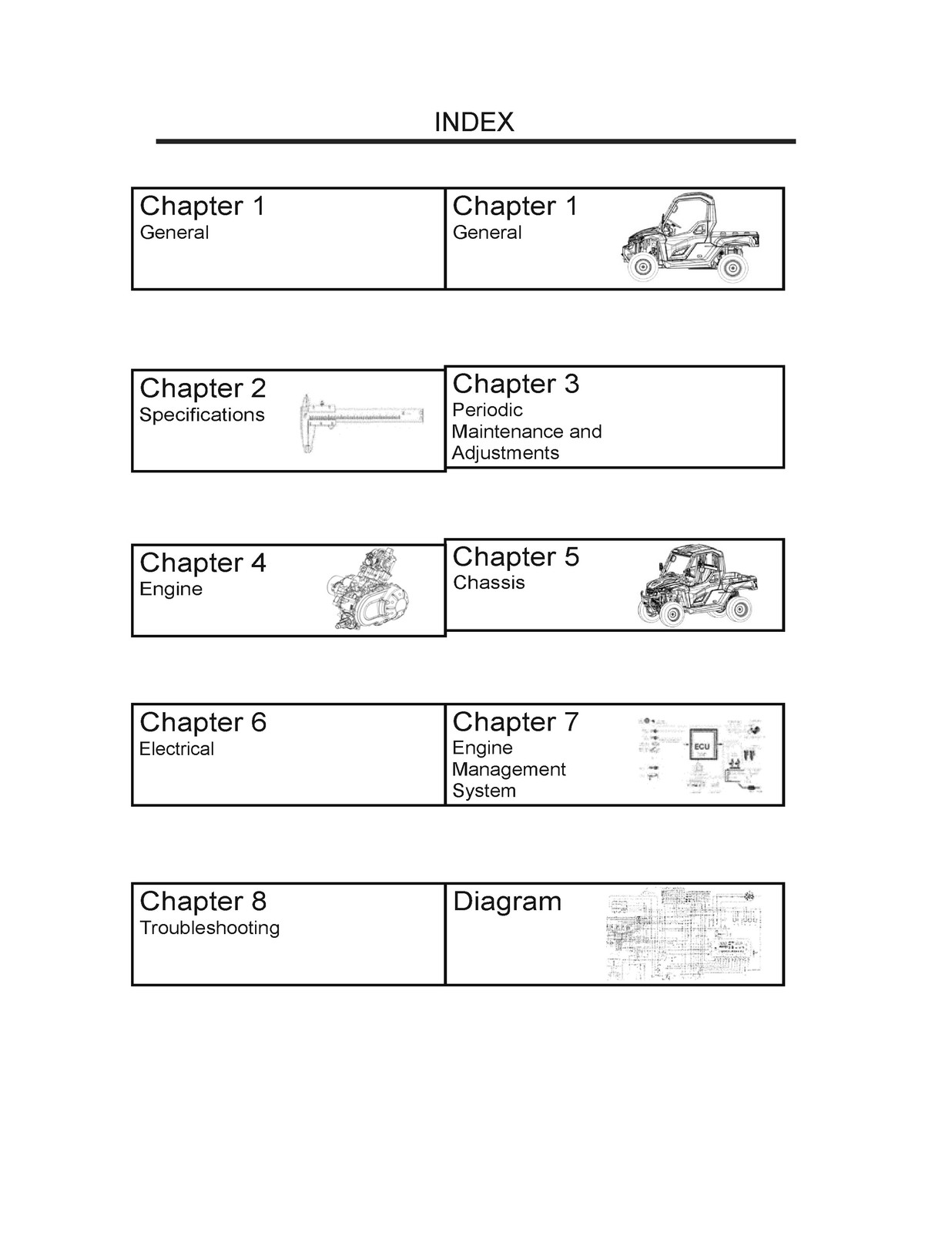 CUB CADET Challenger 550 750 Utility Vehicle Service Manual – WIRE BOUND