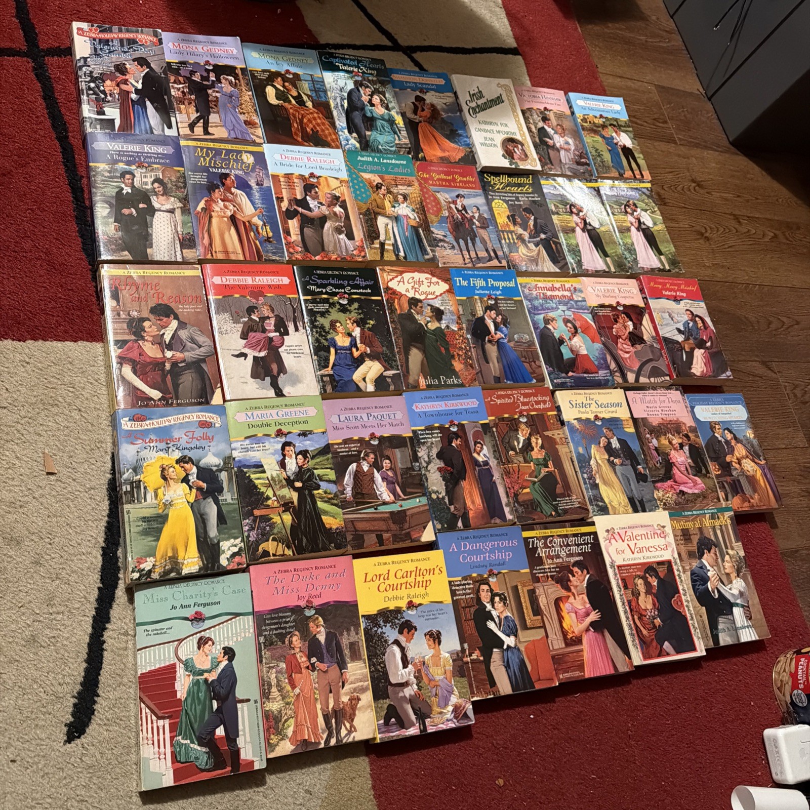 Lot Of 39 Zebra Regency Romance Books Paperbacks Vintage Novels 1990’s-2000’s VG