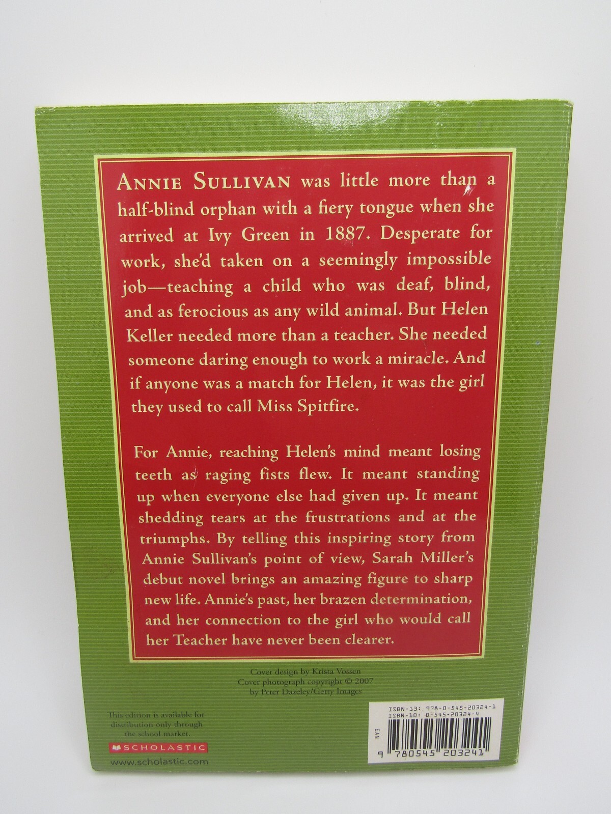 Miss Spitfire: Reaching Helen Keller – By Miller, Sarah – VERY GOOD
