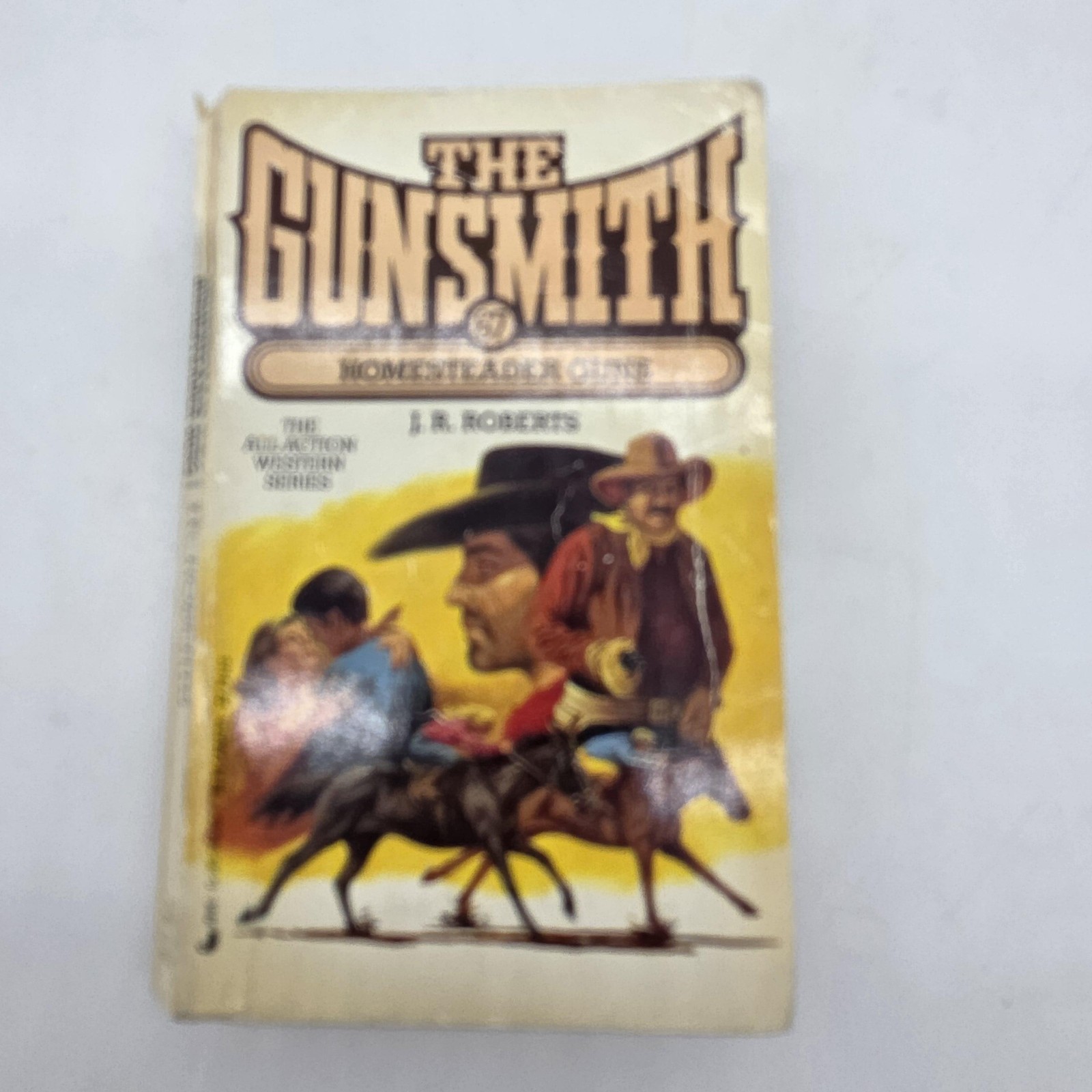 Vintage The Gunsmith 67 Homesteader Guns J.R. Roberts Jove PB Western 1987