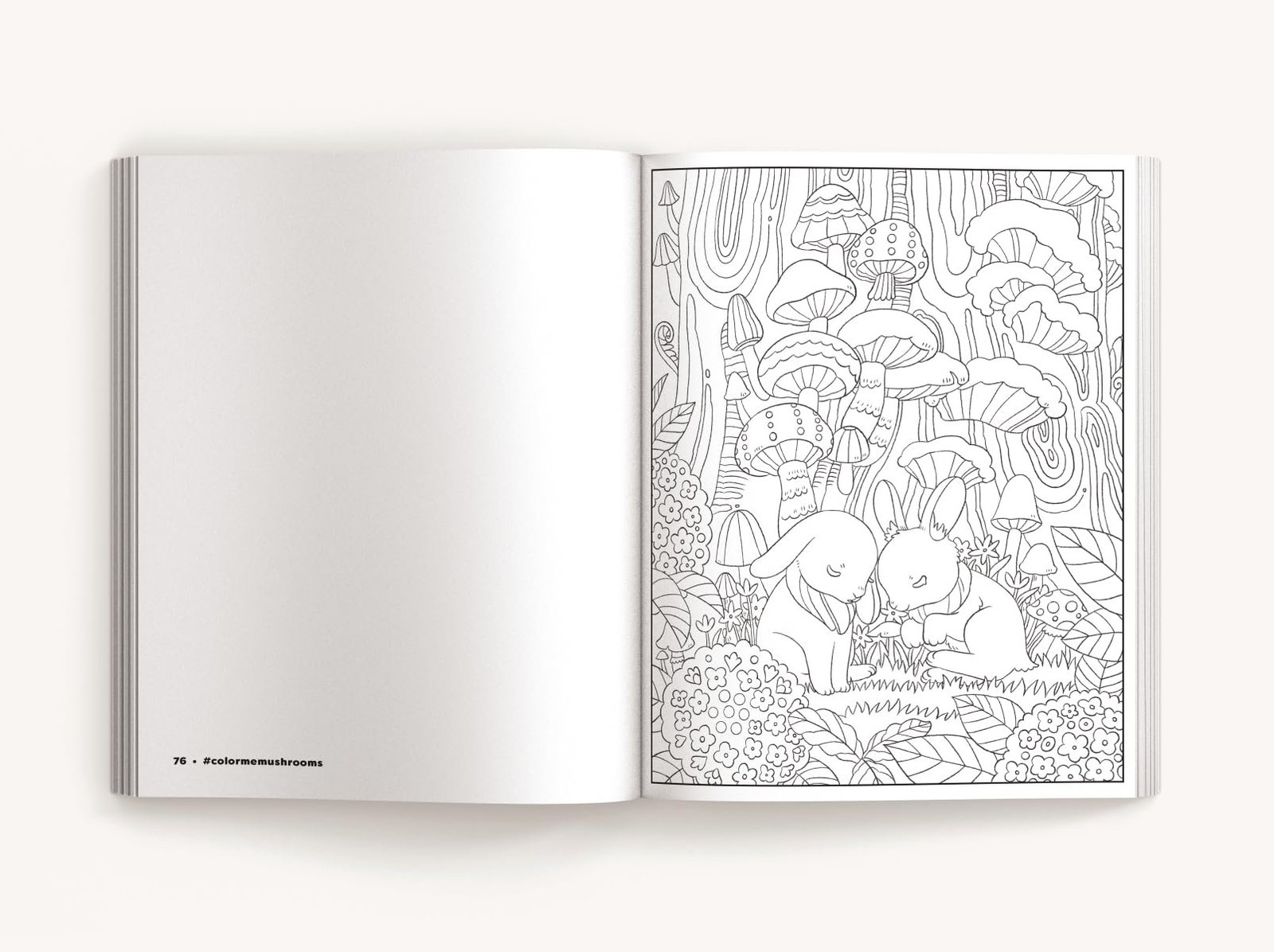 Color Me Mushrooms: A Funky Fungi Coloring Book (Color Me Coloring Books)