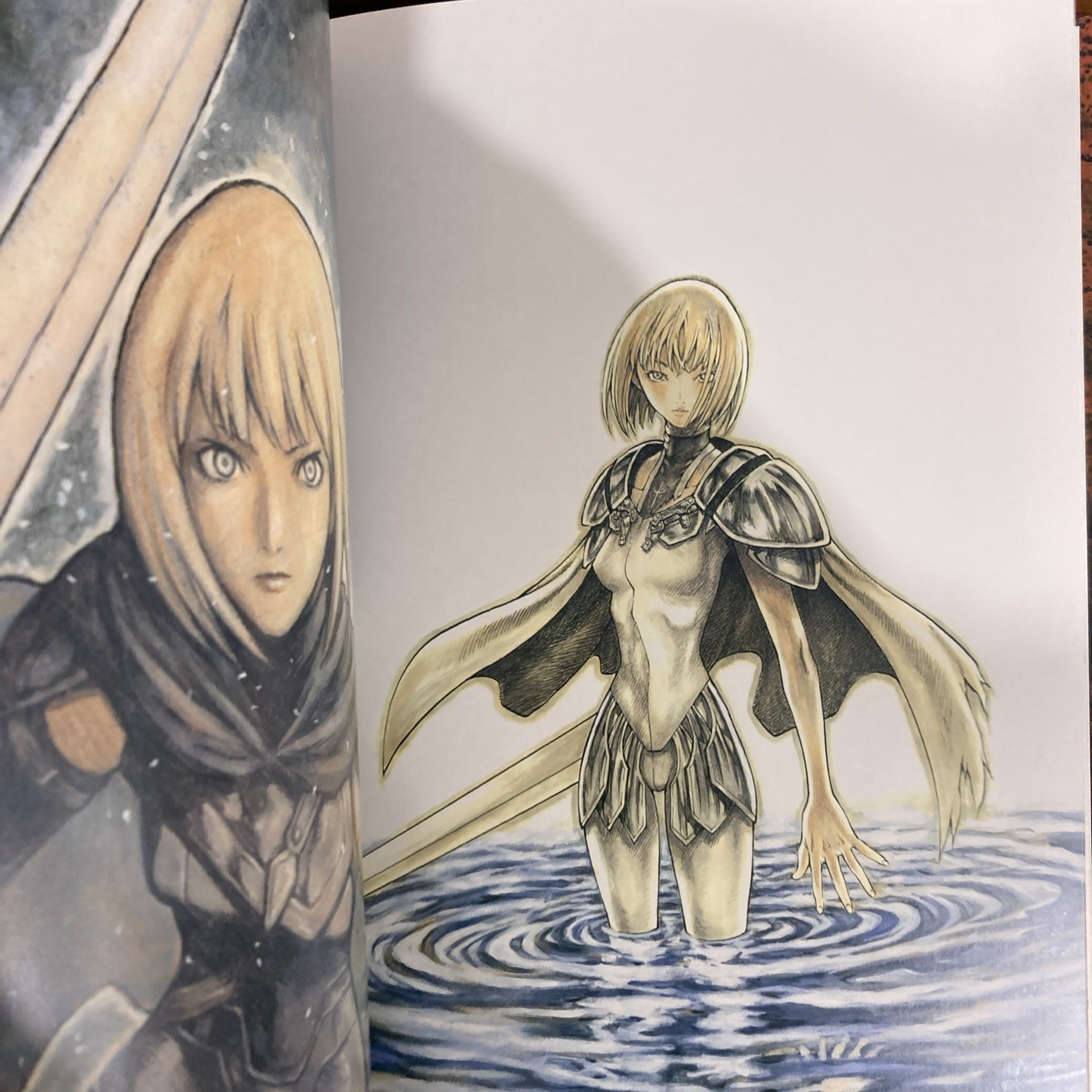 CLAYMORE Art Book Memorabilia Norihiro Yagi Illustration