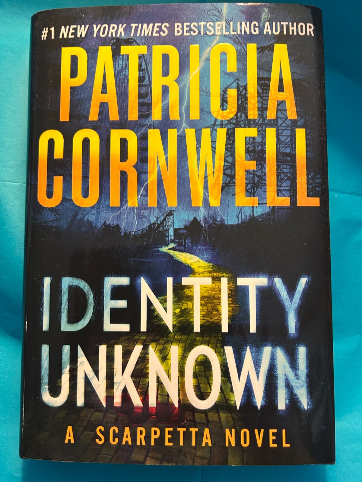 Identity Unknown (Scarpetta) By Patricia Cornwell (2024, HCDJ) First Edition