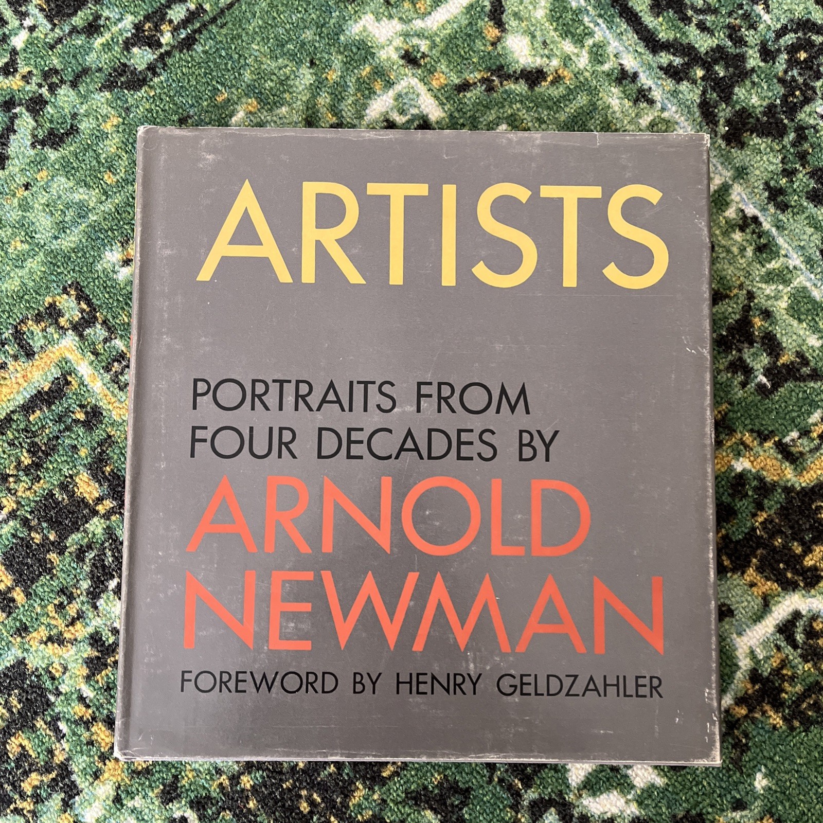 Artists: Portraits from Four Decades, Arnold Newman. 1980.