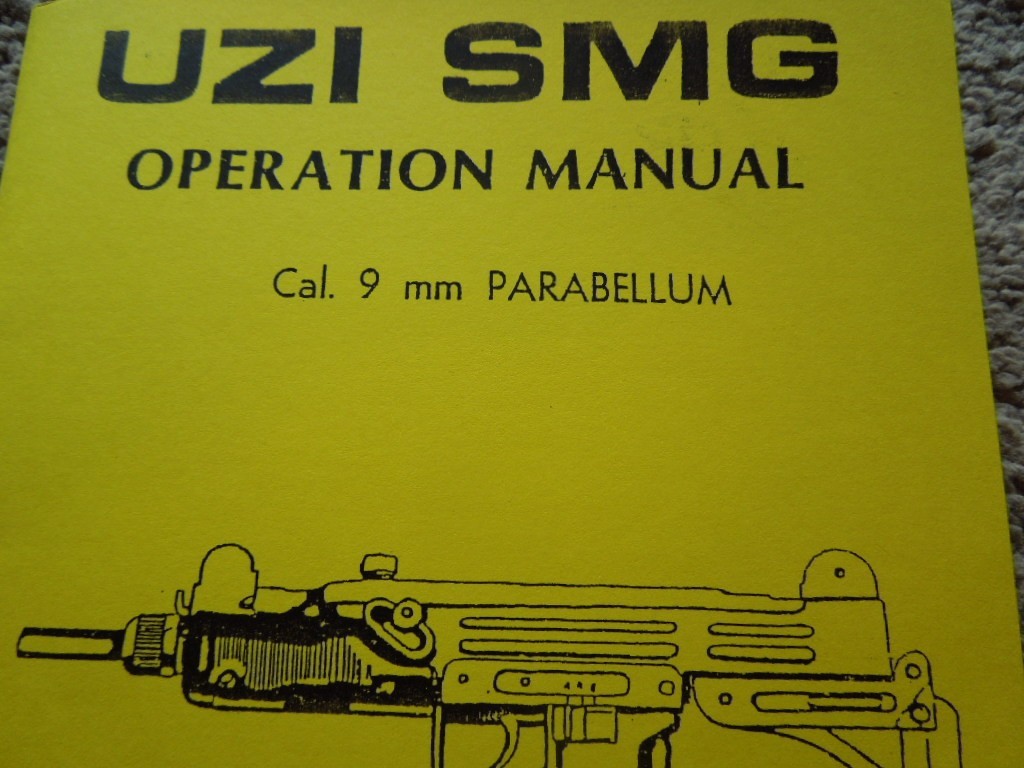 Israeli UZI, FN Belgium 9mm Operation Collector Book  46 Pages