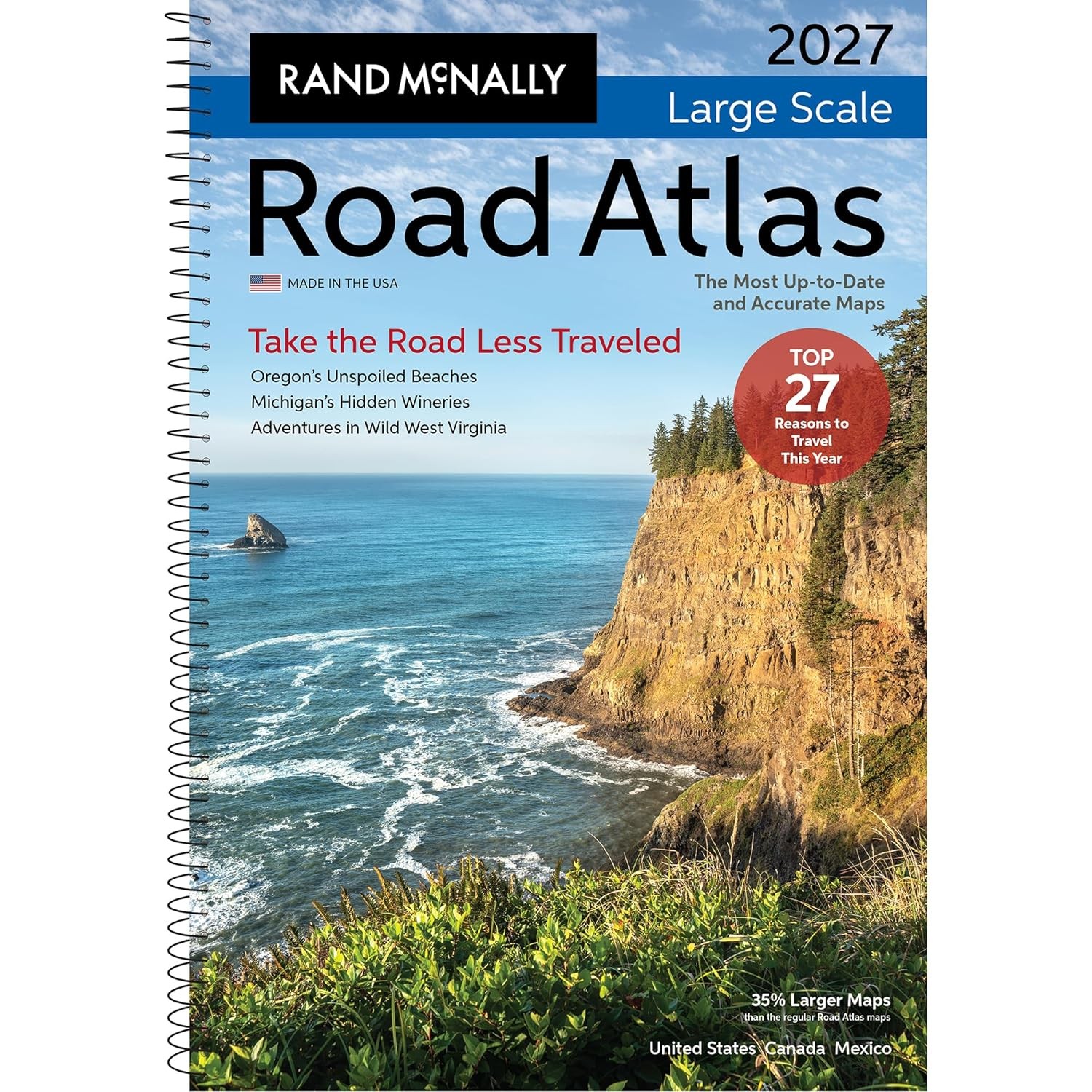 Rand McNally 2027 Large Scale Road Atlas Other by Rand McNally