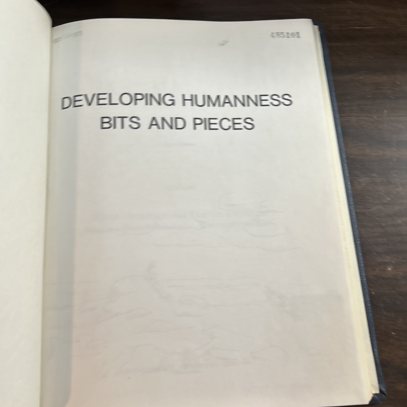Developing Humanness, Bits and Pieces, Second Edition, Alice Peterson