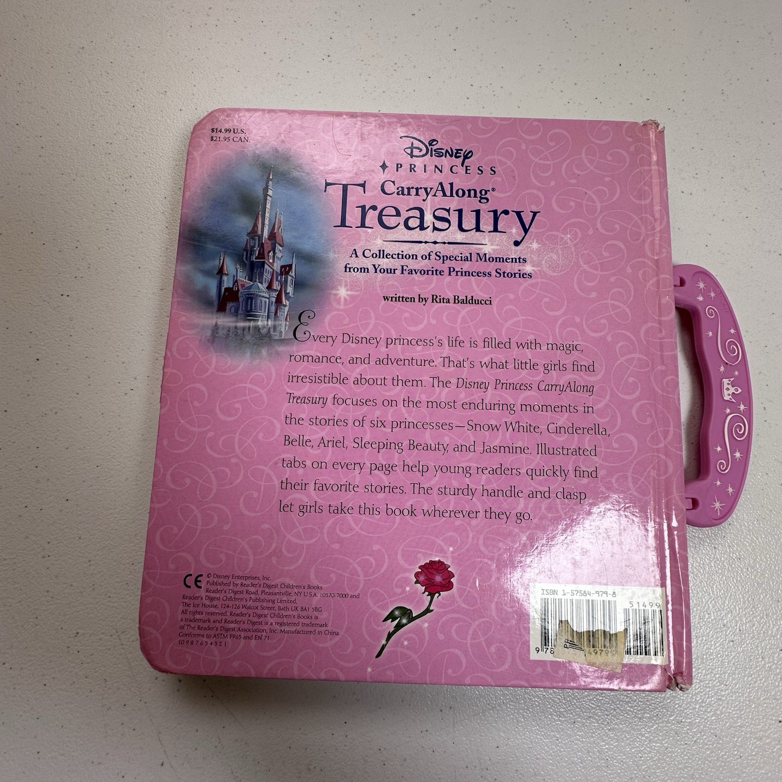 Lot of 14 Disney Princess Storytime Picture Books & Poems Hardcover Bundle