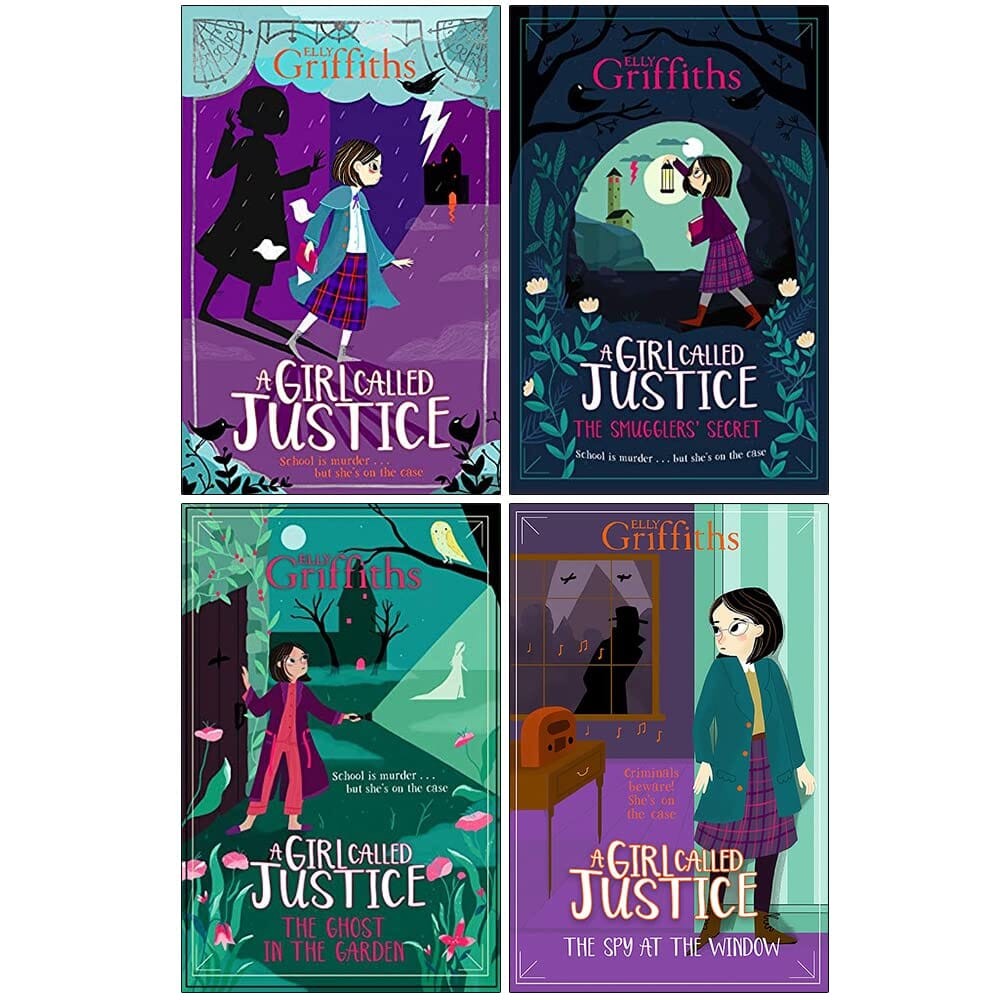A Girl Called Justice Jones Series By Elly Griffiths 4 Books – Ages 9-12 – PB