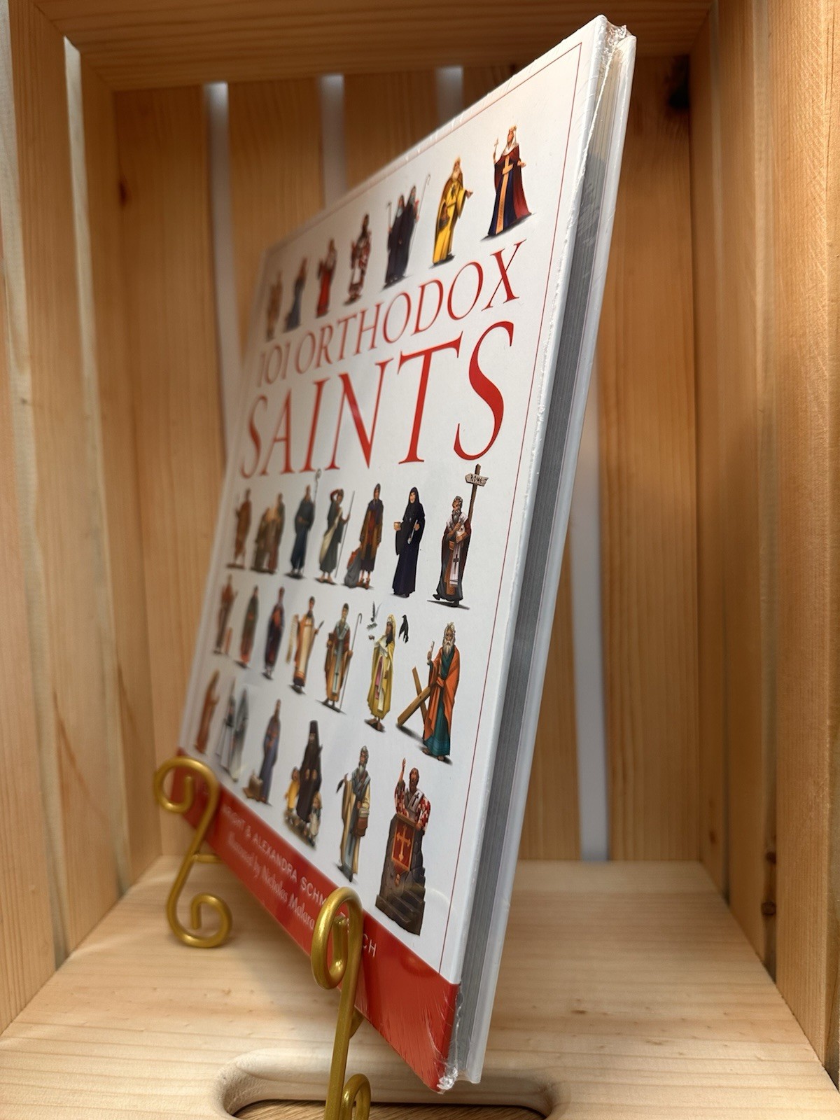 101 Orthodox Saints by Alexandra Schmalzbach and Sarah Wright (2021, Picture.