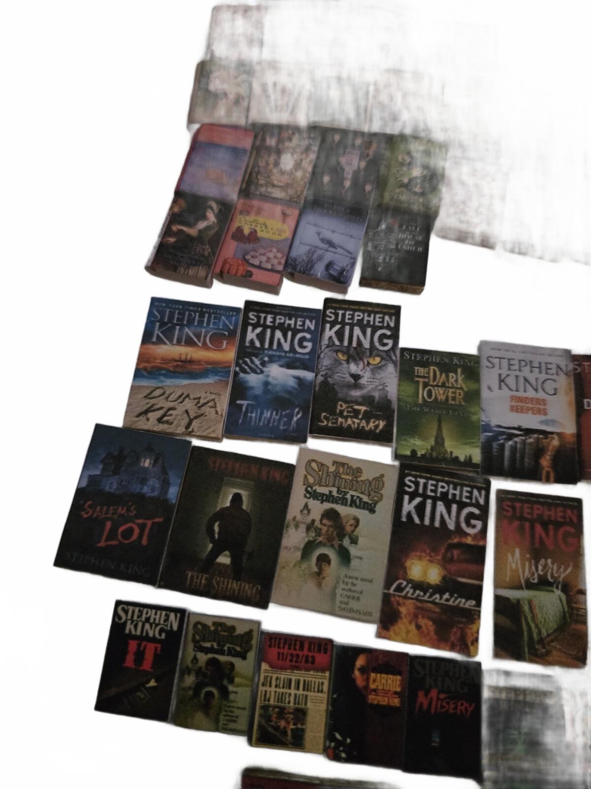 96 Miniature Book Collection 1:12 Scale Stephen King + Harry Potter & Much More