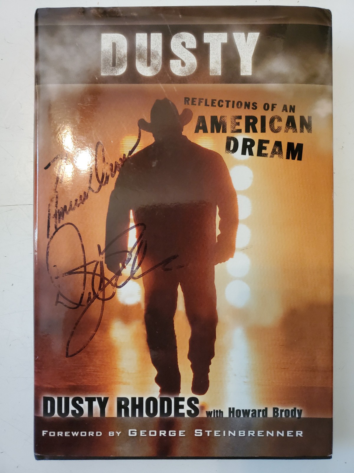 DUSTY Reflections of an American Dream by Dusty Rhodes – AUTOGRAPHED- NEW