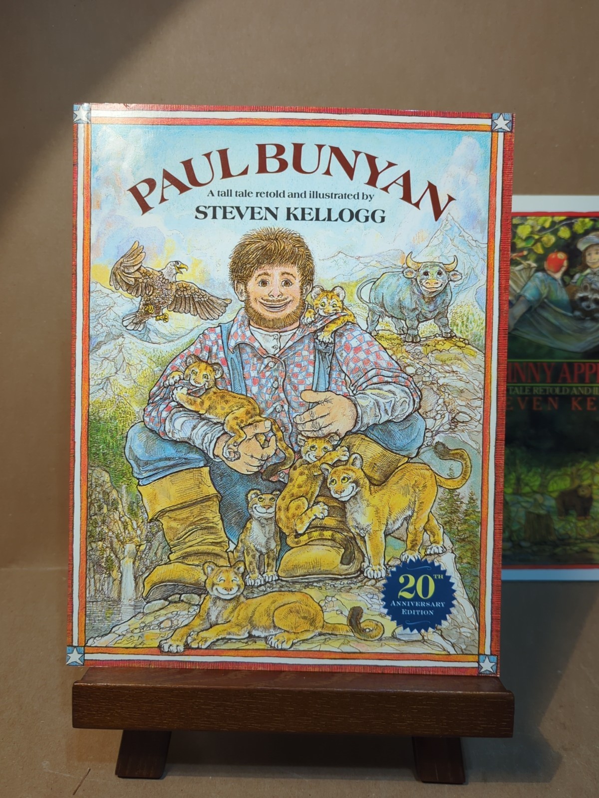 Vintage Steven Kellogg Tall Tales PB Book Set: Mike, Johnny, Pecos, & Paul